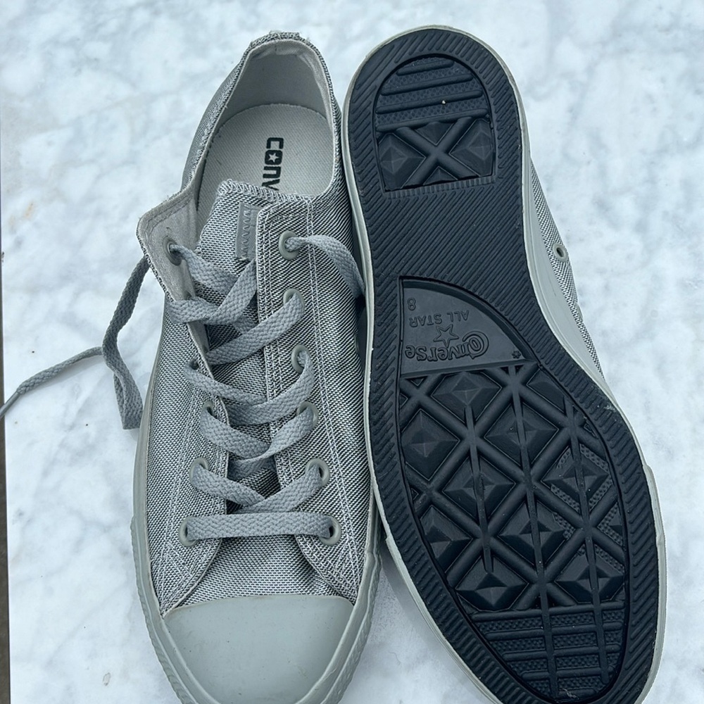 Grey Converse
